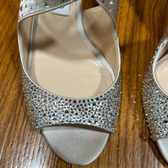 NEW - Jimmy Choo Emily Crystal Heels - Picture 4 of 11